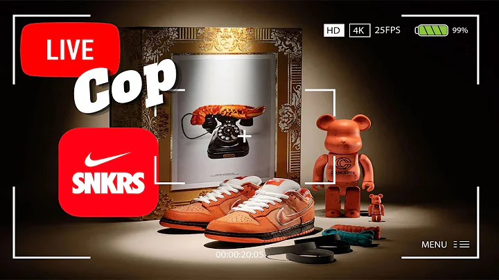 LIVE COP: Nike SB Dunk x Concepts Orange Lobster !