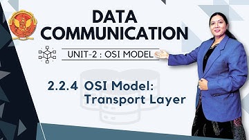 2.2.4 OSI Model: Transport Layer | EC603(A) |