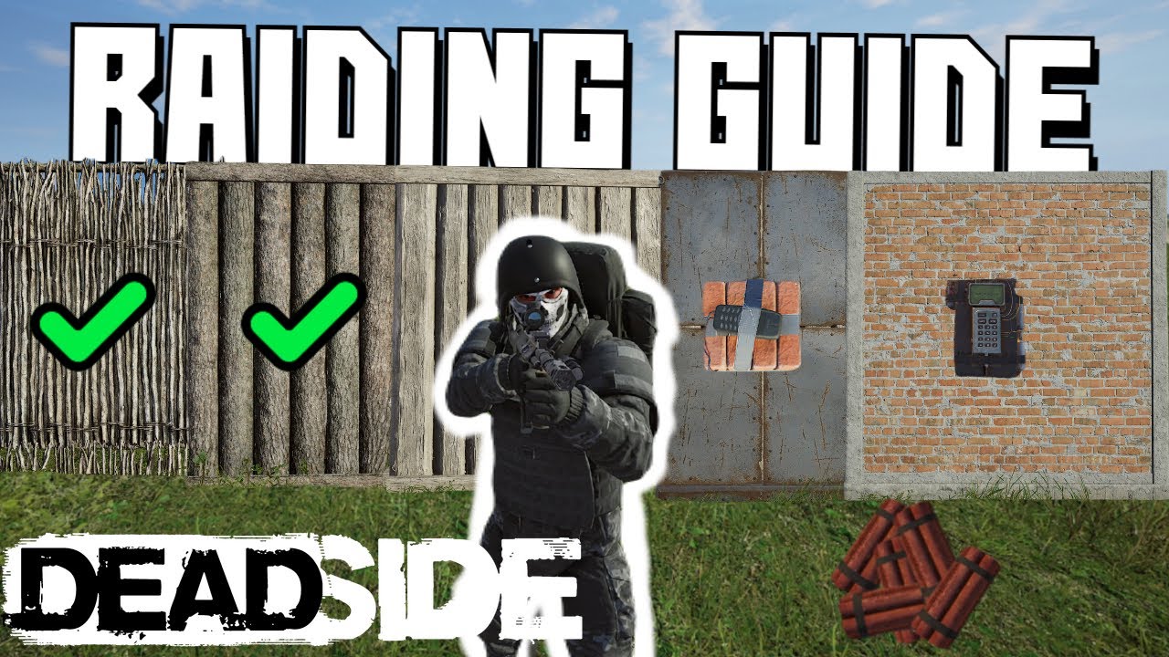 BEGINNERS GUIDE to RAIDING in DEADSIDE 1.4