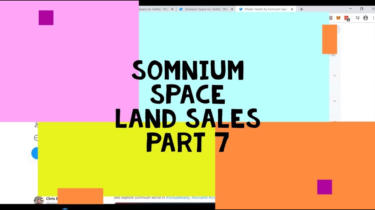 Somnium Space VR Land Sales Part 7 YouTube