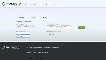 FRAMECAD   My Production -Turning Production Data Into Powerful Business Insights