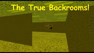 The True Backrooms Baldis Basics In Minigames 2 Baldis Basics Mods