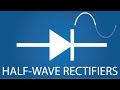 Half-Wave vs Full-Wave Rectifiers - Electronics Basics 19