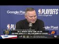 Michael Malone Postgame Interview | Denver Nuggets blowout Phoenix Suns 125-100