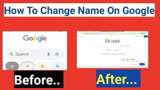 How To Change Google Name in PC Using My Doodle Extension | Google Doodle Name Change. 