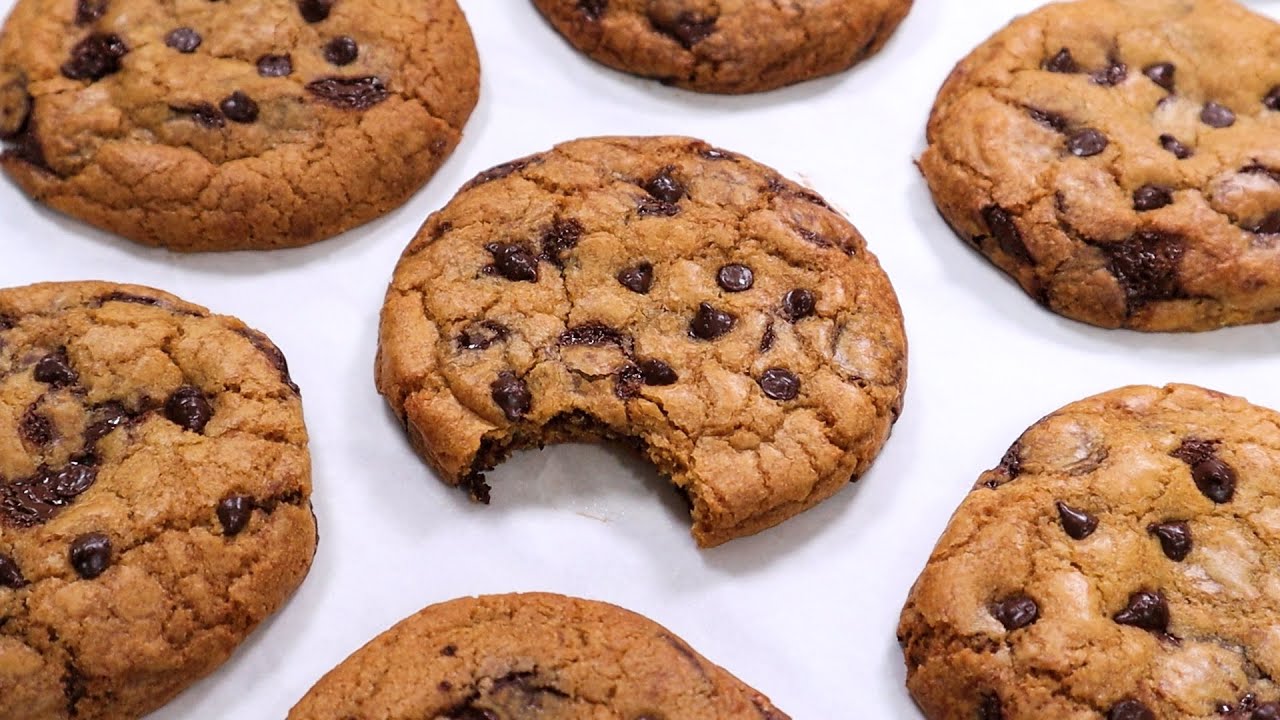서브웨이보다 맛있는 쫀득한 초코칩 쿠키 만들기