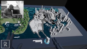Interactive VR City Scape table (Unreal Engine)