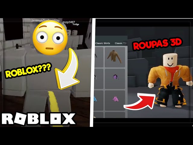 TOP 10 ROUPAS 3D MAIS INCRIVEIS DO ROBLOX 