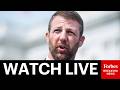 LIVE: Sec. Markwayne Mullin Delivers Remarks On FEMA Disaster Assistance In Asheville, NC
