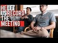 HOW TO GET CLIENTS.! footage of meeting with clients.