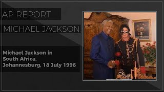 Michael Jackson in South Africa  Johannesburg, 18 July 1996