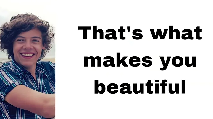 One Direction - What Makes You Beautiful (lyrics)