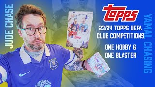 2023/24 Topps UEFA Club Competitions Blaster vs Hobby Box - Rookie Auto Hunt