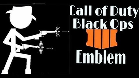 Black Ops 4 Cod Bo4 Funny Easy Emblem Tutorial