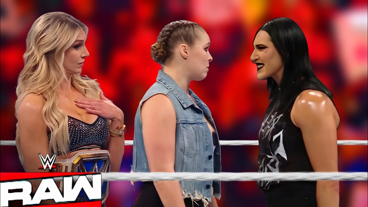 Rhea Ripley Ronda Rousey FULL MATCH - Charlotte Flair & Ronda Rousey vs. Rhea Ripley | WWE ...