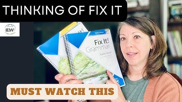 IEW FIX IT GRAMMAR curriculum: what you need to know