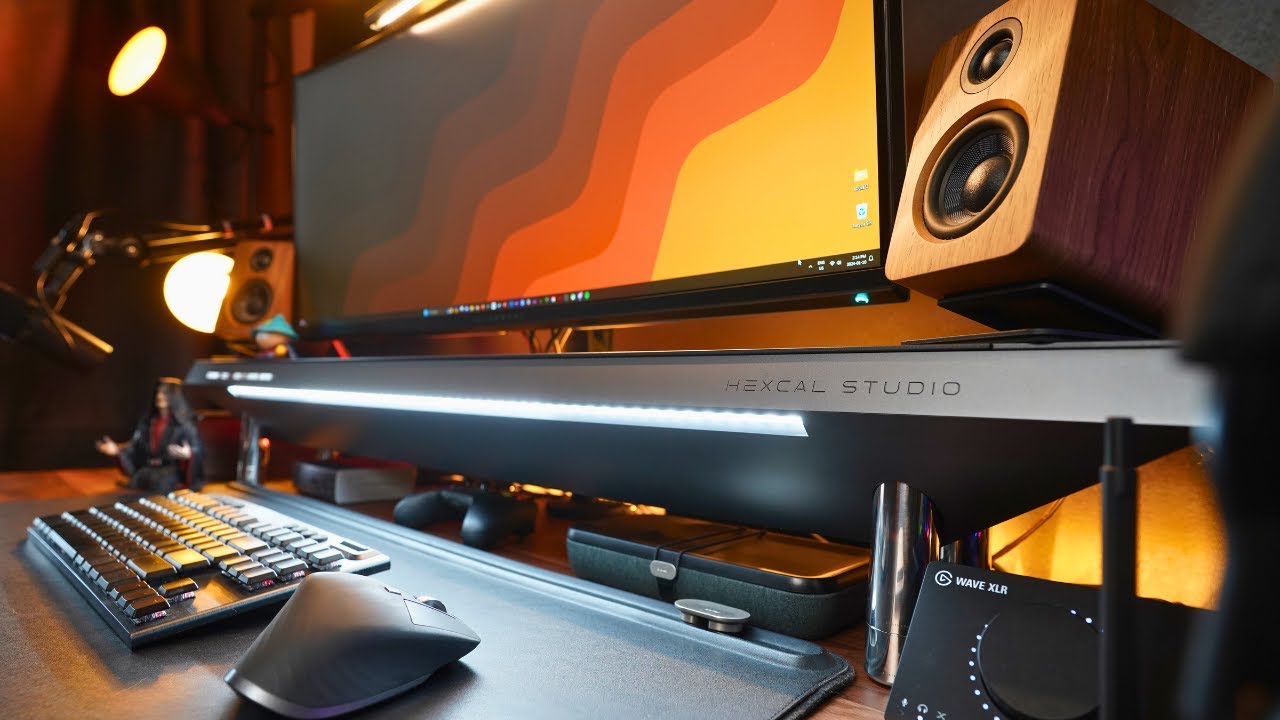 The Hexcal Studio Desk Shelf Unboxing and Review YouTube