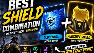 Free fire best shield combination #freefire #shield #creator