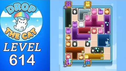 Drop The Cat Level 614 Walkthrough
