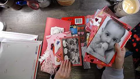 Create Unique Valentine's Gifts with Ephemera Kits