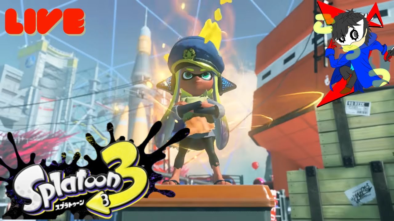 スプラトゥーン3 多分２２時 くらいに終わります Youtube
