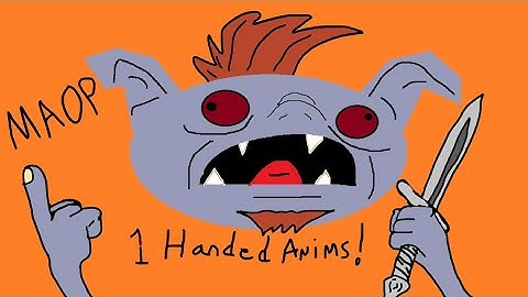 MAOP (morrowind animation overhaul project) Progress, 1 Handed animations