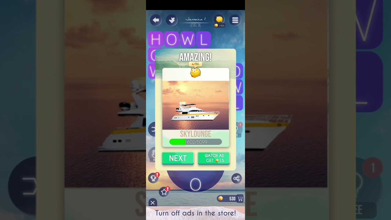 Word Beach Level 95 Answers