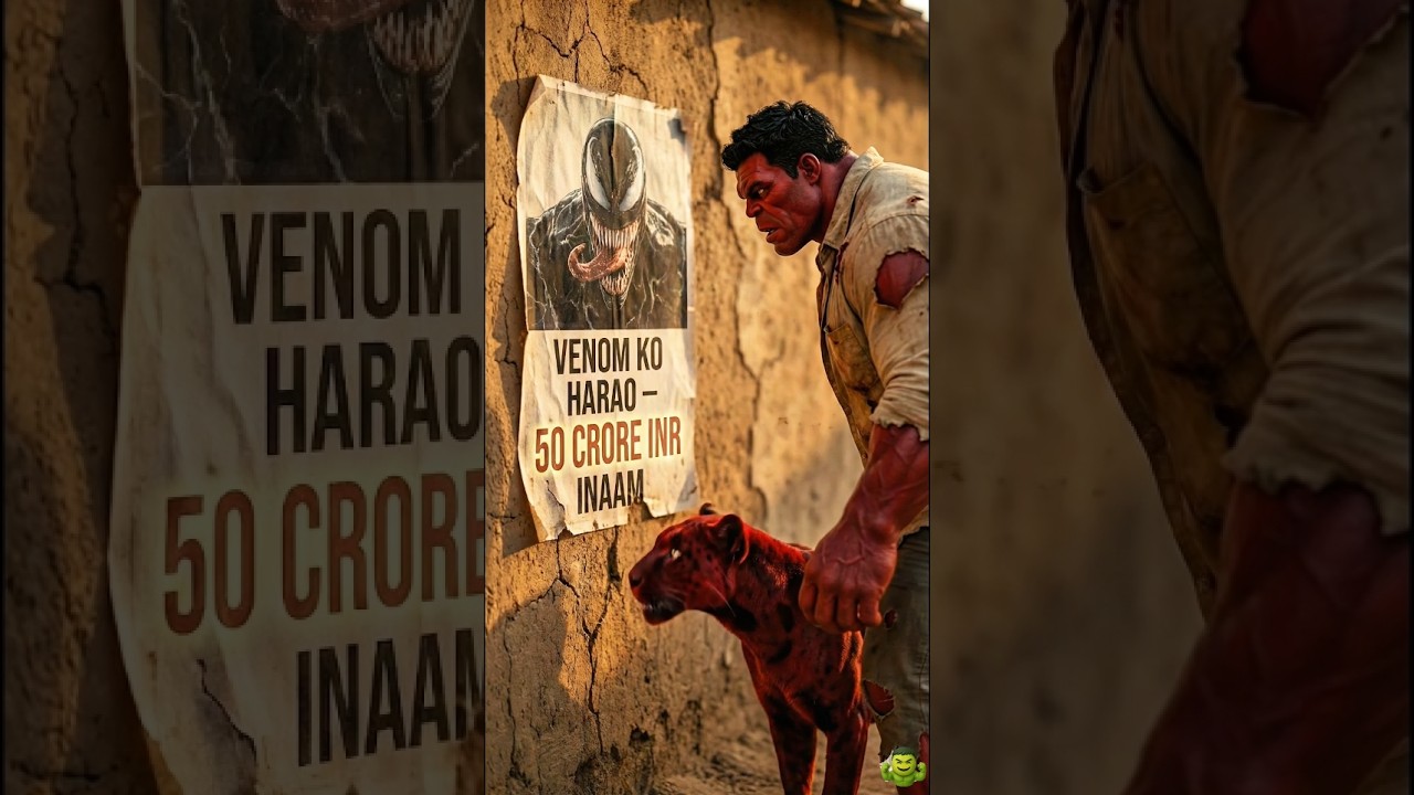 Desi Hulk ka Sheru = Asli Baap 😱🔥 Venom Shocked 