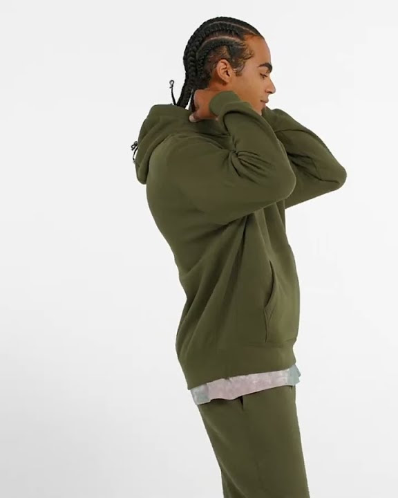 Nike mens sportswear allover print futura club pullover hoodie
