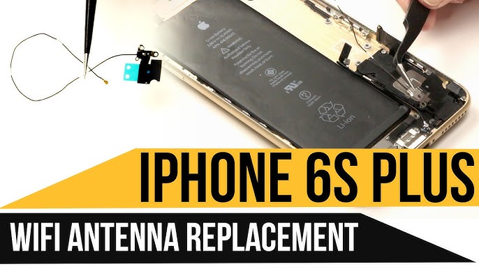 analog Lengthen post office iPhone 6S WiFi Antenna Replacement - YouTube