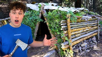 I Attempted to Build a Survival Shelter with Zero Experience