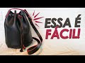 Como Fazer Bolsa Saco - DIY Bucket Bag