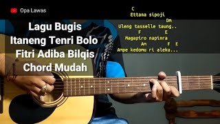 Kunci Gitar Itaneng Tenri Bolo - Fitri Adiba Bilqis Chord Gampang