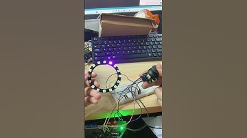 Use a PS2 joystick to control an RGB light strip! #arduino #electronic #rgb