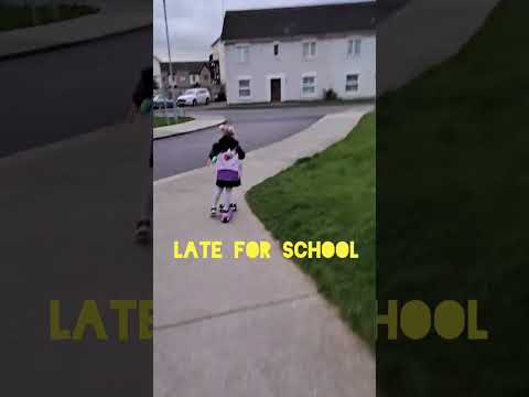 LATE FOR SCHOOL 😱😱😱