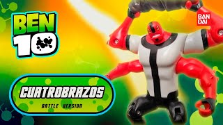 Ben 10 Cuatrobrazos Four Arms - Battle Version Review Juguetes De Ben 10