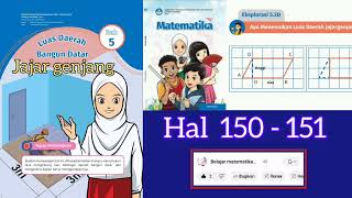 matematika kelas 5 kurikulum merdeka revisi 2022 halaman 150,151