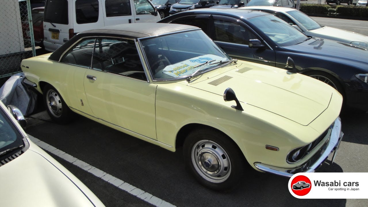 Chance sighting: A RARE Mazda Luce Rotary Coupe RX87 - YouTube