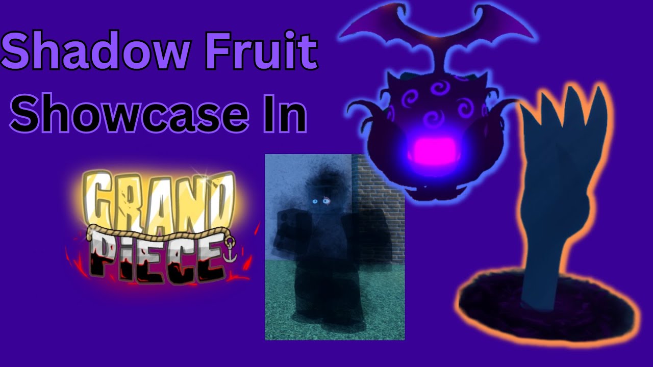 Shadow Fruit Showcase Blox Fruits 