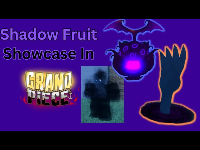 NEW SHADOW FRUIT SHOWCASE In Blox Fruits (Roblox) 