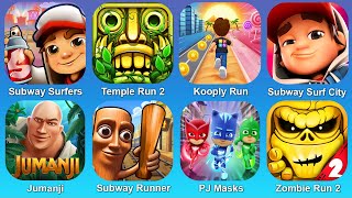 Subway Surf,Temple Run 2,Kooply Run,Subway Surf City,Jumanji,Subway Runner,PJ Masks,Zombie Run 2 screenshot 5
