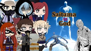 Mha Villains React To Saitama Vs God || Part- 5