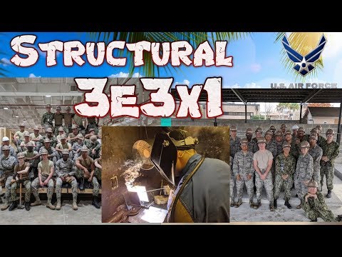 Airforce Structral 3e3x1 Tech School Brief Overview!  (March 21, 2020)