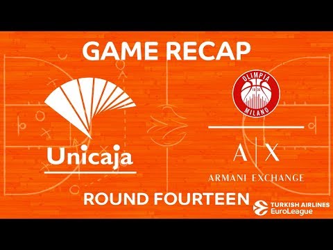 Highlights: Unicaja Malaga - AX Armani Exchange Olimpia Milan