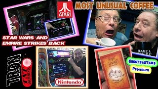 #1228 TNT tries KOPI LUWAK COFFEE & Nintendo MARIO BROTHERS-Atari STAR WARS- TNT Amusements