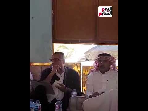 محافظ جنوب سيناء يلتقى مشايخ وعواقل القبائل بمدينة رأس سدر وي وج ه الشكر للرئيس السيسى