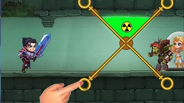 Rescue Hero gameplay android mobile game all level solution