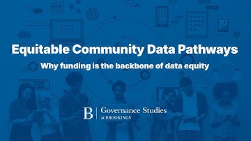 Equitable Community Data Pathways | Why funding is the backbone of data equity