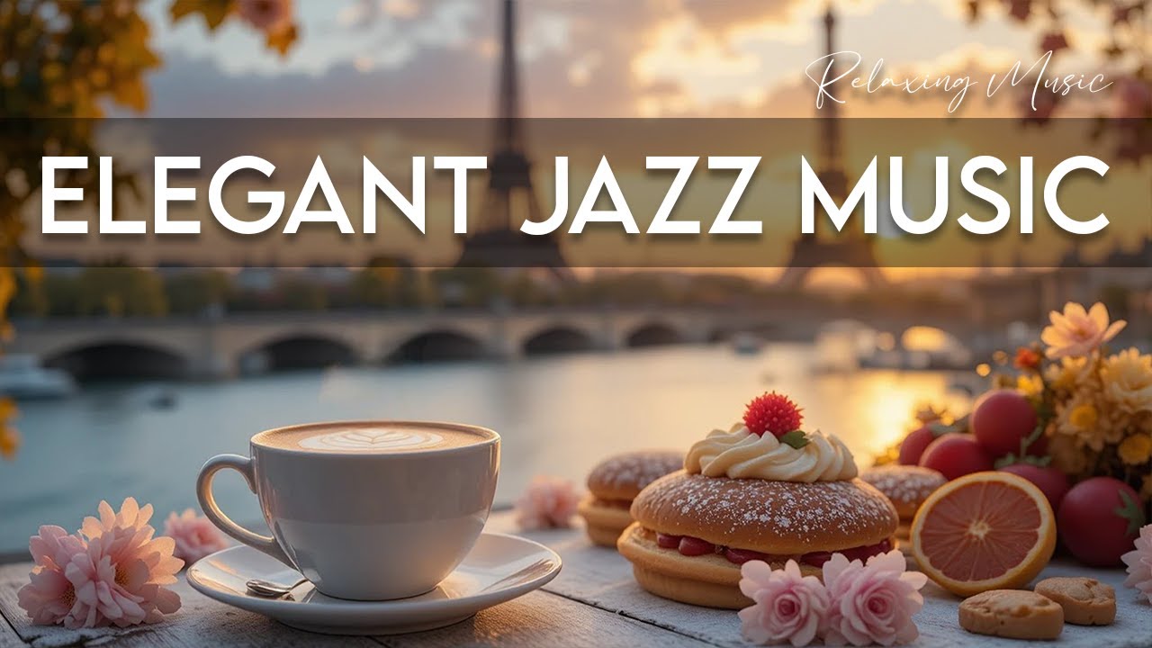 Elegant Jazz Music ☕ Bossa Nova background for Great Moods, Stress Relief and Relaxing