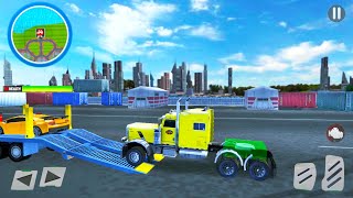Police Cars Transportation - Transporter Truck and Helicopter Simulator #4 - Android Gameplay screenshot 5